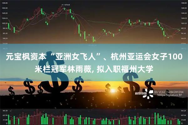 元宝枫资本 “亚洲女飞人”、杭州亚运会女子100米栏冠军林雨薇, 拟入职福州大学